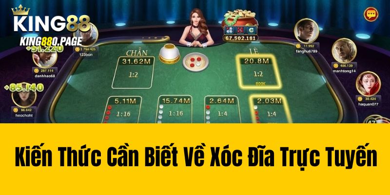 Kiến Thức Cần Biết Về Xóc Đĩa Trực Tuyến